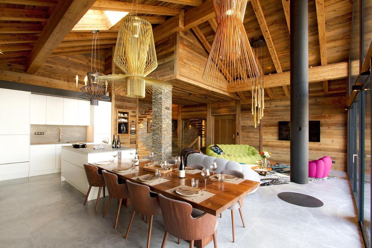 Chalet Le 1700 Ле-дез-Альп Екстер'єр фото